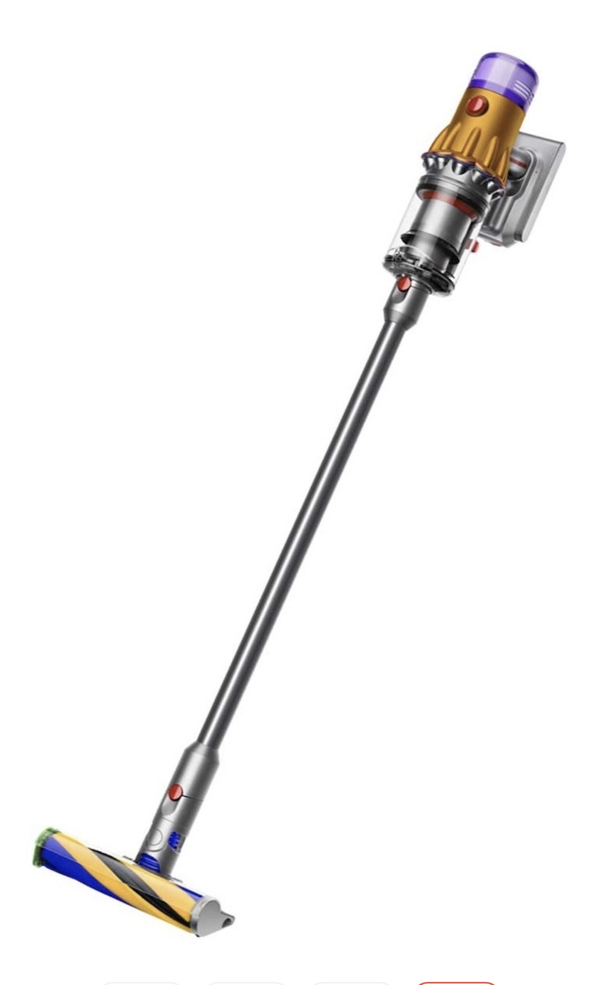 Пылесос Dyson V15 Detect Absolute SV47 серебристый